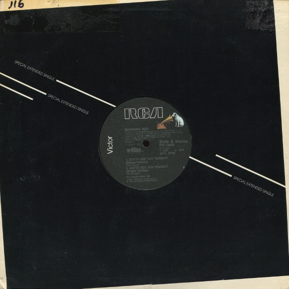 Barbara Roy - Gotta See You Tonight | RCA Victor (PW 14405) - 3