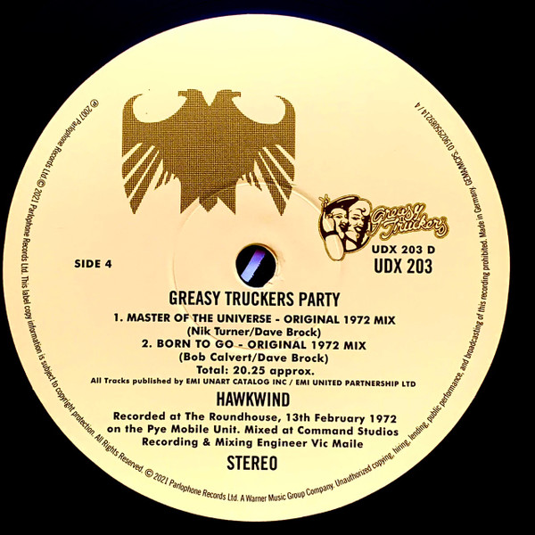 Hawkwind - Greasy Truckers Party LP | Parlophone (0190295089214) - 7 Hawkwind - Greasy Truckers Party LP | Parlophone (0190295089214) - 7