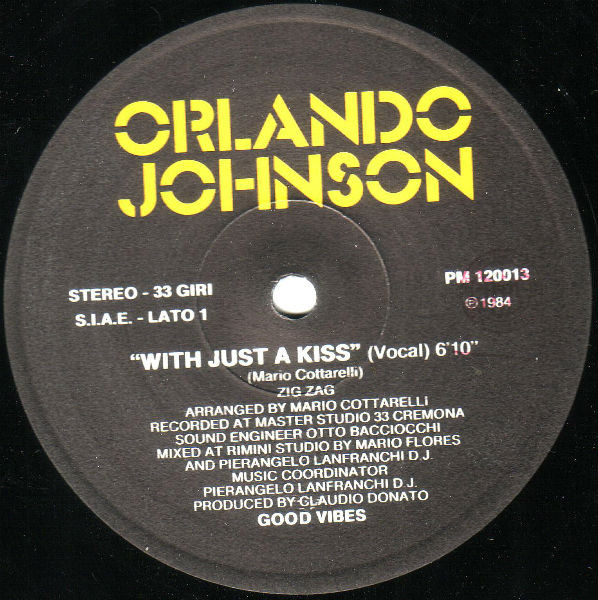 Orlando Johnson - With Just A Kiss | Good Vibes (PM 120013) - 3 Orlando Johnson - With Just A Kiss | Good Vibes (PM 120013) - 3