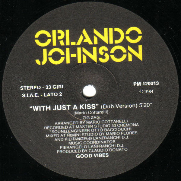 Orlando Johnson - With Just A Kiss | Good Vibes (PM 120013) - 4 Orlando Johnson - With Just A Kiss | Good Vibes (PM 120013) - 4