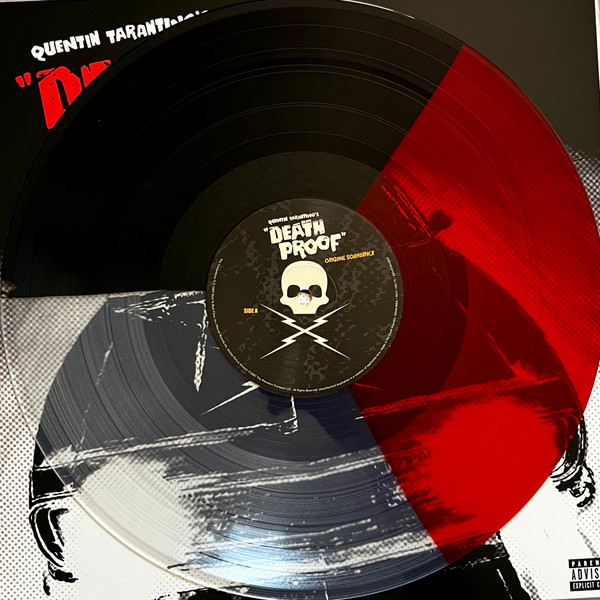 Various - Quentin Tarantino's "Death Proof" (Original Soundtrack) (Limited Edition - Red, Black & Clear [Tri-Colored] Vinyl) [Vinyl] | Warner Records (RCV1 106172) - 4