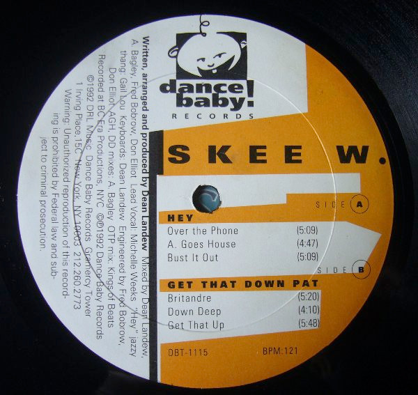Skee W. - Hey | Dance Baby Records (DBT-1115) - 2 Skee W. - Hey | Dance Baby Records (DBT-1115) - 2