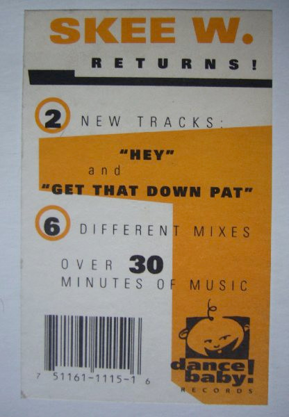 Skee W. - Hey | Dance Baby Records (DBT-1115) - main Skee W. - Hey | Dance Baby Records (DBT-1115) - main