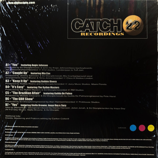DJ Disciple - My True Colors | Catch 22 Recordings (CATCH 015) - 2 DJ Disciple - My True Colors | Catch 22 Recordings (CATCH 015) - 2