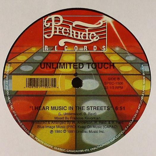 Unlimited Touch - Searching To Find The One / I Hear Music In The Streets | Unidisc (SPEC-1506) - 2