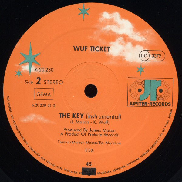 Wuf Ticket - The Key | Jupiter Records (6.20230) - 3 Wuf Ticket - The Key | Jupiter Records (6.20230) - 3
