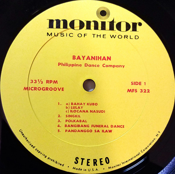 Bayanihan Philippine Dance Company Vol 1