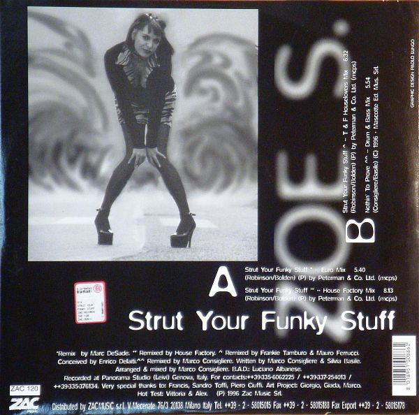 Zoe S. - Strut Your Funky Stuff | Zac Records (ZAC 120) - 2 Zoe S. - Strut Your Funky Stuff | Zac Records (ZAC 120) - 2
