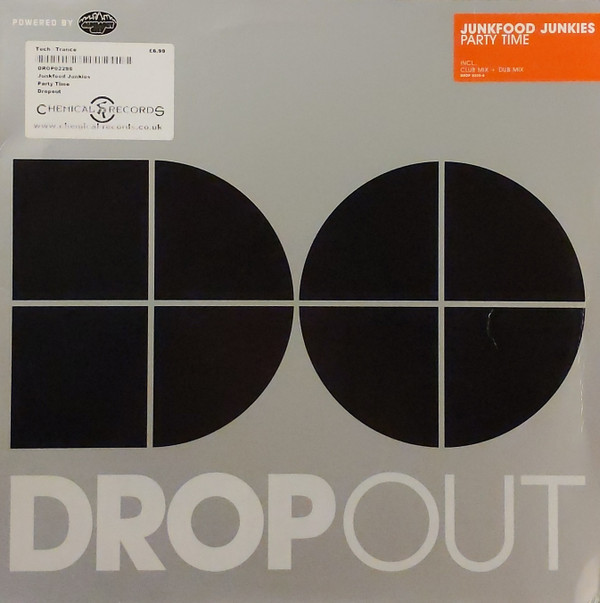Junkfood Junkies - Party Time | Dropout (DROP 0228-6) - main