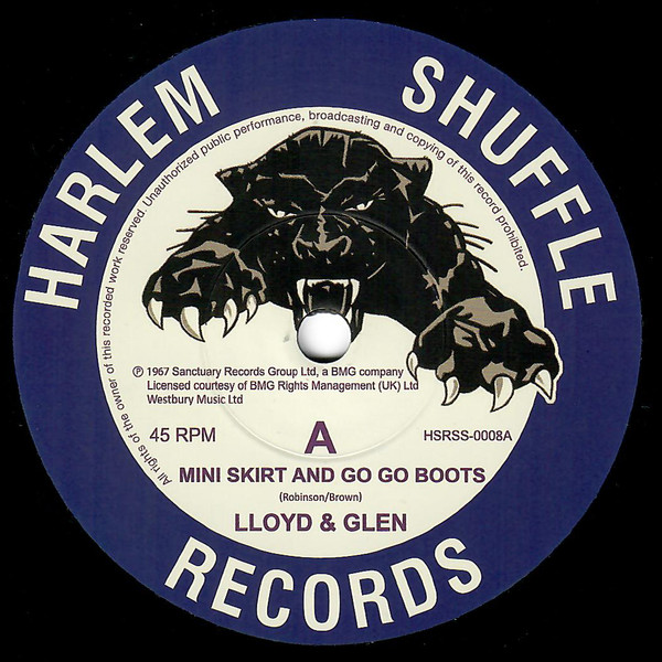 Lloyd & Glen - Mini Skirt And Go Go Boots | Harlem Shuffle Records (HSRSS-0008)