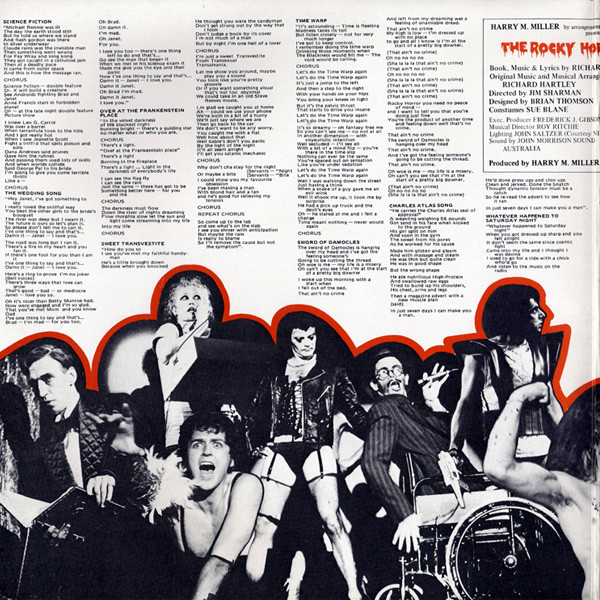 "The Rocky Horror Show" Original Australian Cast - The Rocky Horror Show: Original Australian Cast Album | Festival Records (L 35231) - 5 "The Rocky Horror Show" Original Australian Cast - The Rocky Horror Show: Original Australian Cast Album | Festival Records (L 35231) - 5