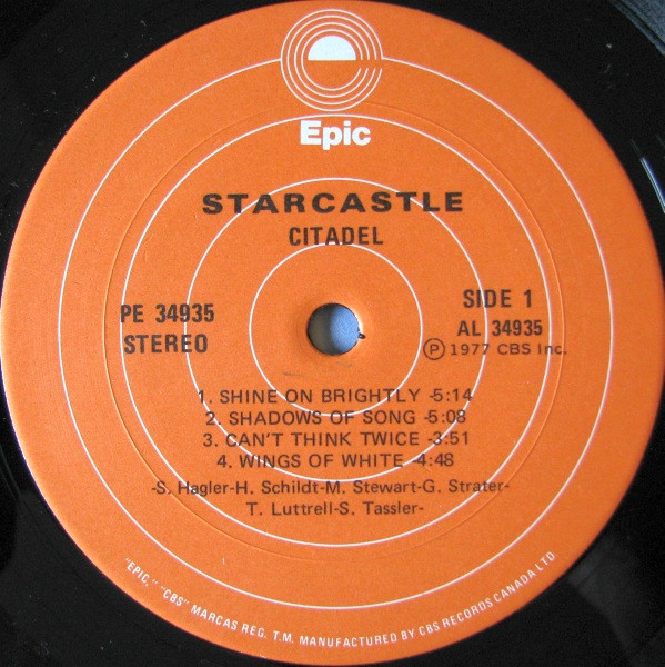 Starcastle - Citadel | Epic (PE 34935) - 3 Starcastle - Citadel | Epic (PE 34935) - 3