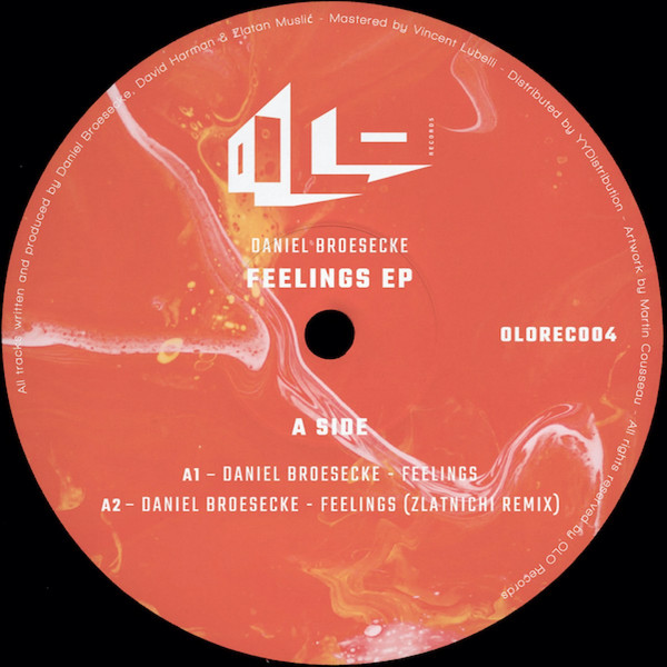 Daniel Broesecke - Feelings EP | Olo Records (OLOREC004)
