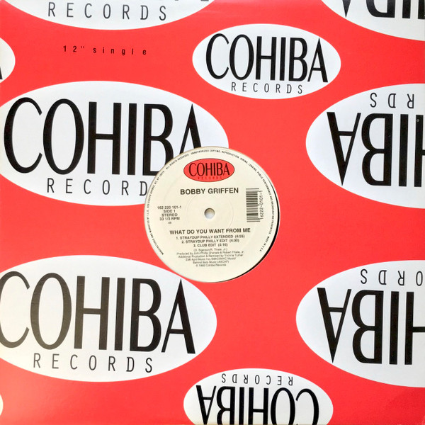 Bobby Griffen - What Do You Want From Me | Cohiba Records (162 220 101-1) - main Bobby Griffen - What Do You Want From Me | Cohiba Records (162 220 101-1) - main