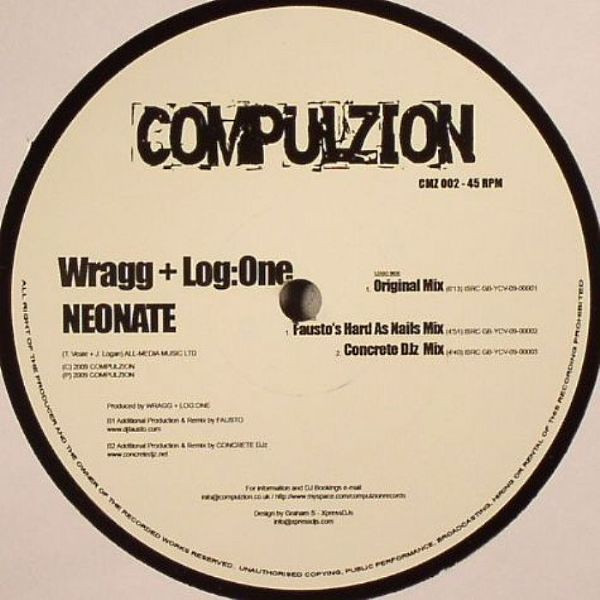 Wragg + Log:One - Neonate | Compulzion (CMZ 002)