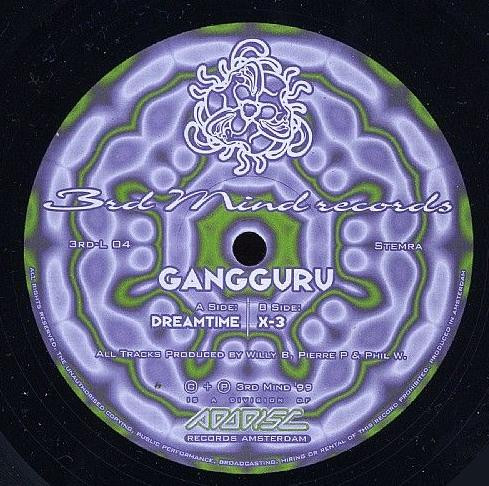 Gangguru - Dreamtime / X-3 | 3rd Mind Records (3RD-L 04)