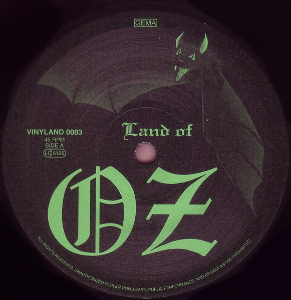 Cosmik Space Club - Cosmik Space | Land Of Oz (VINYLAND 0003) - 2