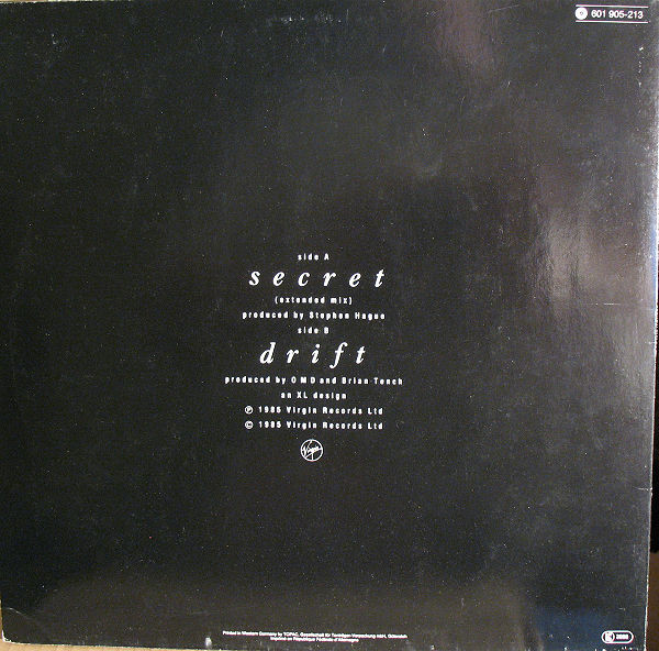 Orchestral Manœuvres In The Dark - Secret | Virgin (601 905-213) - 2