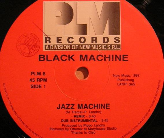 Black Machine - Jazz Machine | PLM Records (PLM 8) - 3 Black Machine - Jazz Machine | PLM Records (PLM 8) - 3
