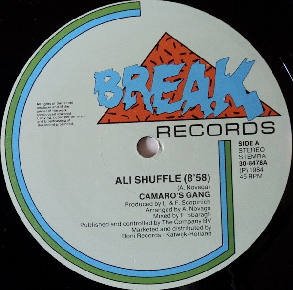 Camaro's Gang - Ali Shuffle | Break Records (30-8478) - main