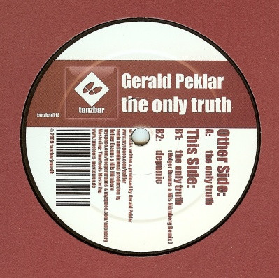 Gerald Peklar - The Only Truth | tanzbar|musik (tanzbar014) - main Gerald Peklar - The Only Truth | tanzbar|musik (tanzbar014) - main
