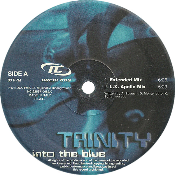 Trinity - Into The Blue | No Colors (NC 22567-0082/0) - 3