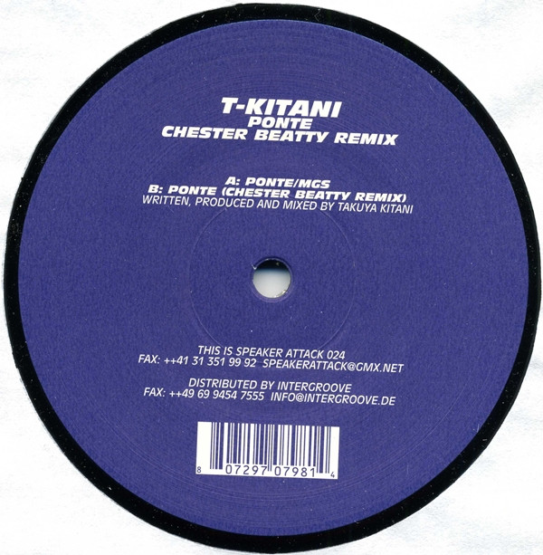 T-Kitani - Ponte | Speaker Attack (SPEAKER ATTACK 024) - main T-Kitani - Ponte | Speaker Attack (SPEAKER ATTACK 024) - main