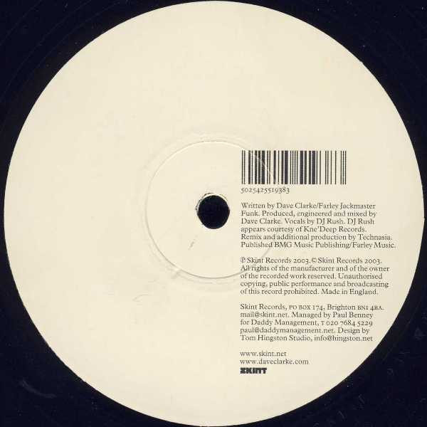 Dave Clarke - Way Of Life | Skint (SKINT93X) - 4