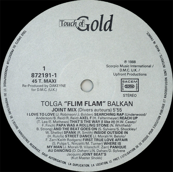 Tolga "Flim Flam" Balkan - Pump Up The Flim Flam | Touch Of Gold (872 191-1) - 3