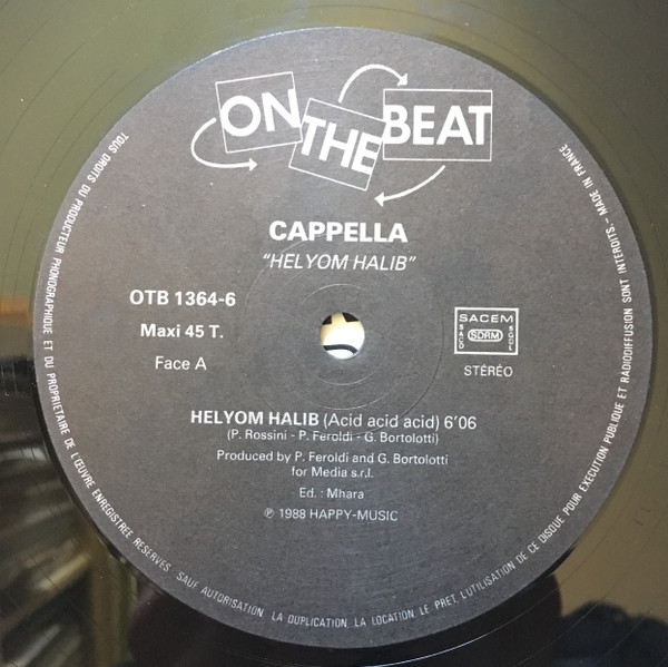 Cappella - Helyom Halib | On The Beat (OTB 1364-6) - 4