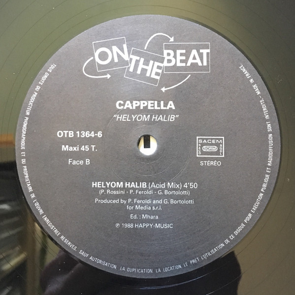 Cappella - Helyom Halib | On The Beat (OTB 1364-6) - 3