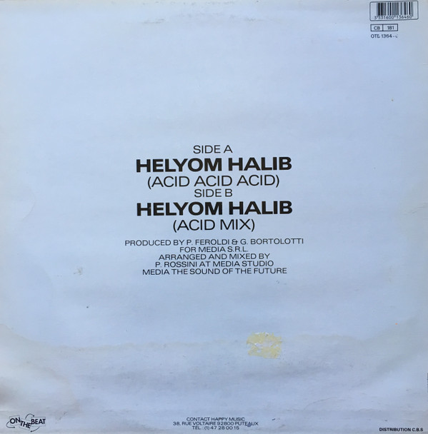 Cappella - Helyom Halib | On The Beat (OTB 1364-6) - 2