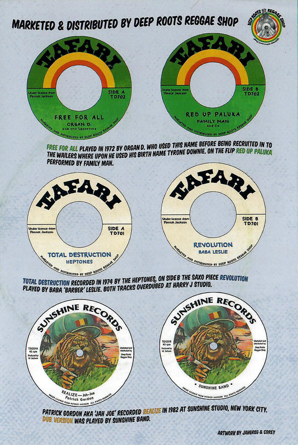 Organ D. & The Upsetters / Family Man - Free For All / Red Up Paluka | Tafari (none) - 4
