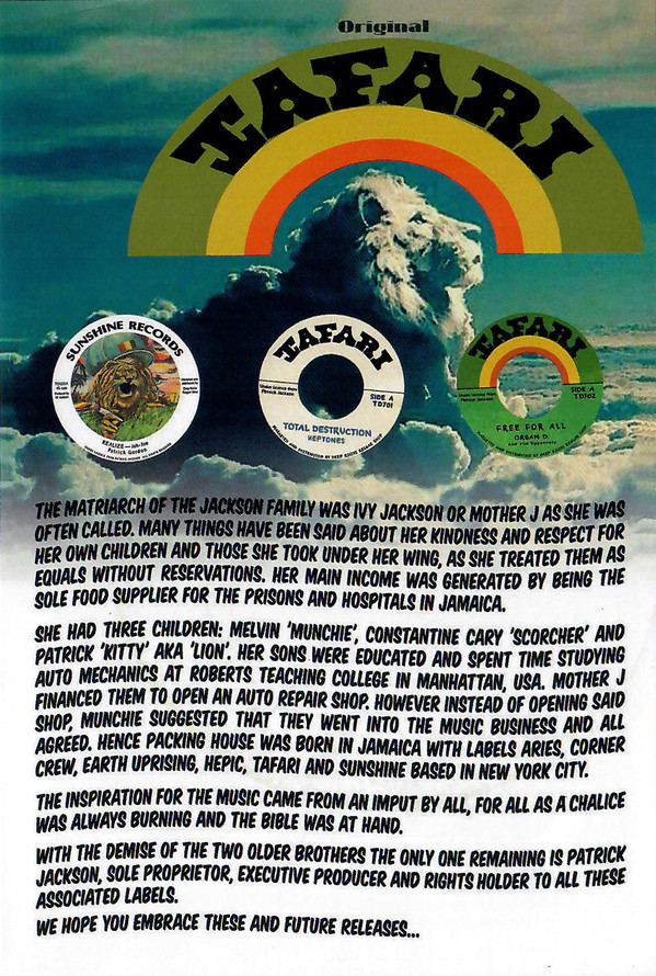 Organ D. & The Upsetters / Family Man - Free For All / Red Up Paluka | Tafari (none) - 3