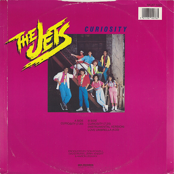 The Jets - Curiosity | MCA Records (MCAT 1027) - 2
