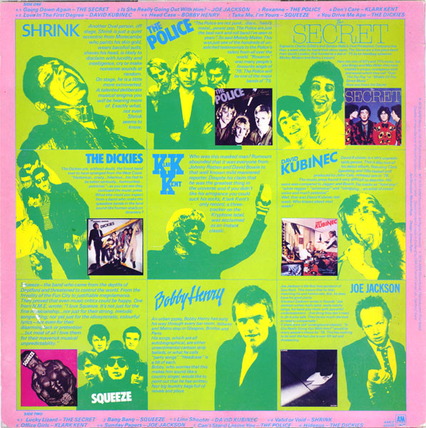 Various - No Wave | A&M Records (AMLE 68505) - 2