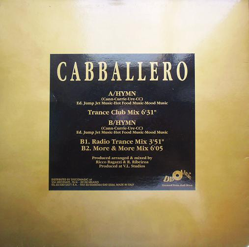 Cabballero - Hymn | Discomagic Records (MIX 1075) - 2 Cabballero - Hymn | Discomagic Records (MIX 1075) - 2
