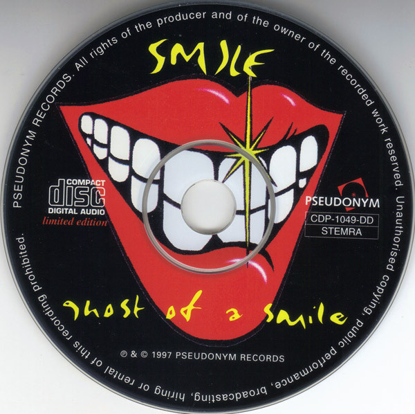 Smile - Ghost Of A Smile CD | Pseudonym (CDP 1049 DD) - 3 Smile - Ghost Of A Smile CD | Pseudonym (CDP 1049 DD) - 3