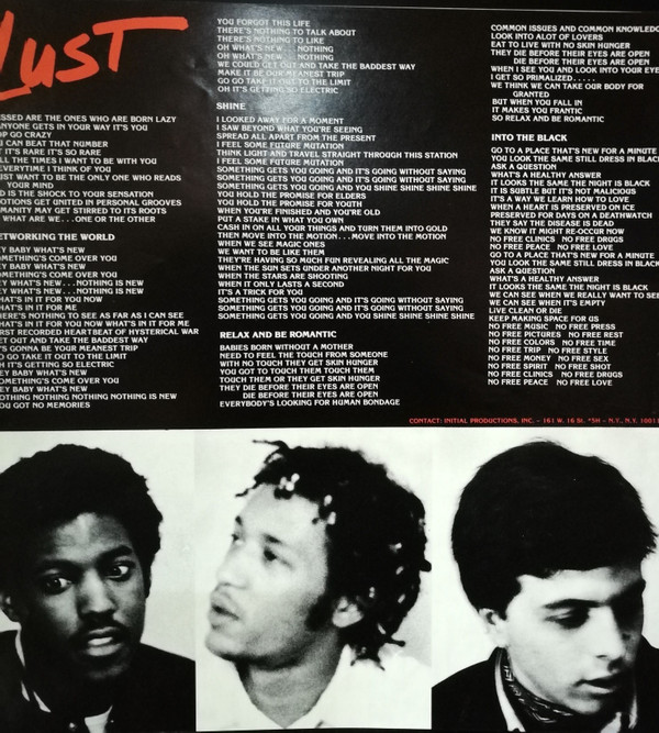 The Dance - In Lust | Statik Records (STAT LP3) - 4 The Dance - In Lust | Statik Records (STAT LP3) - 4