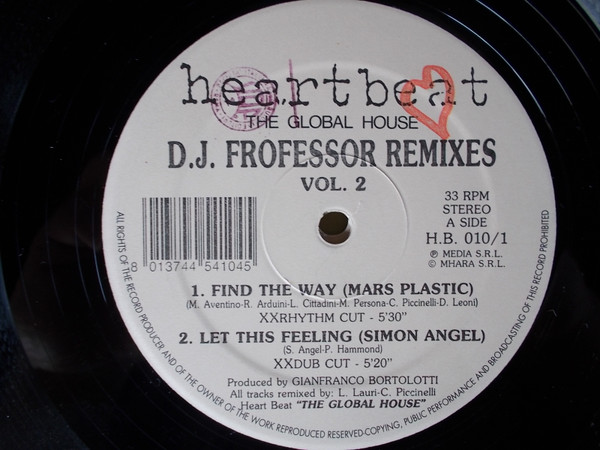 DJ Professor - Remixes Vol. 2 | Heartbeat (H.B. 010) - main