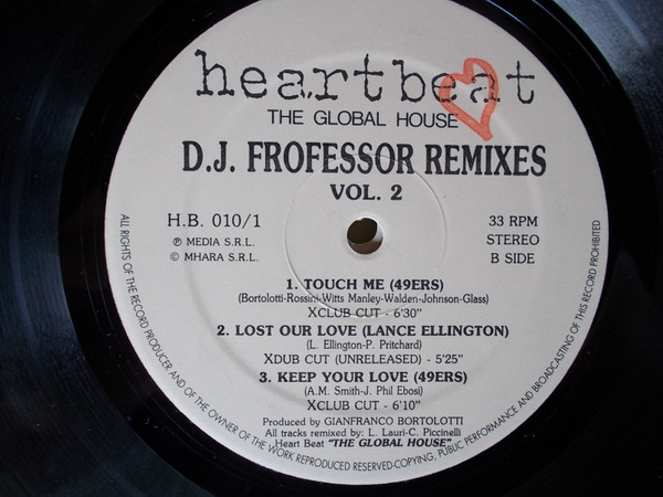 DJ Professor - Remixes Vol. 2 | Heartbeat (H.B. 010) - 2