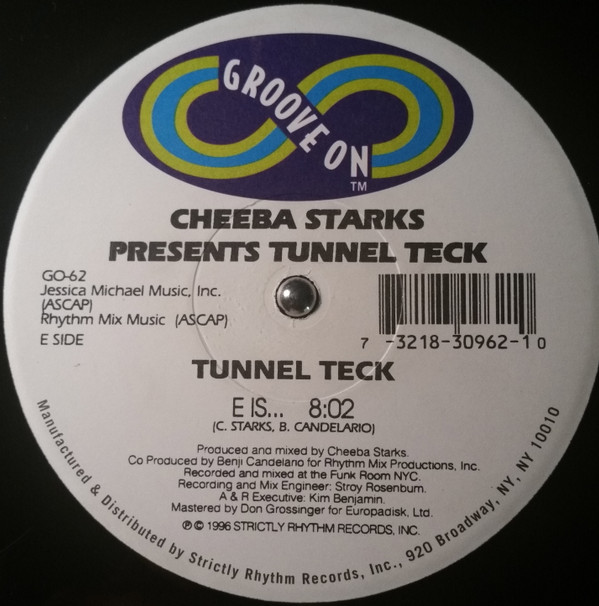 Cheeba Starks - Tunnel Teck | Groove On (GO-62) - 2