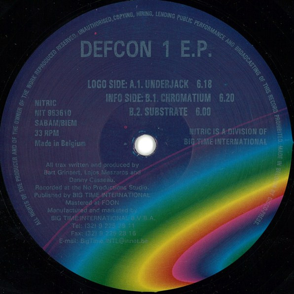 Defcon 1 - Defcon 1 EP | Nitric (NIT 963610) - 2
