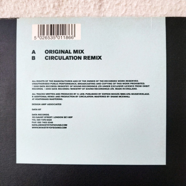 Oliver Lieb - Lightspeed | Data Records (DATA18T) - 3
