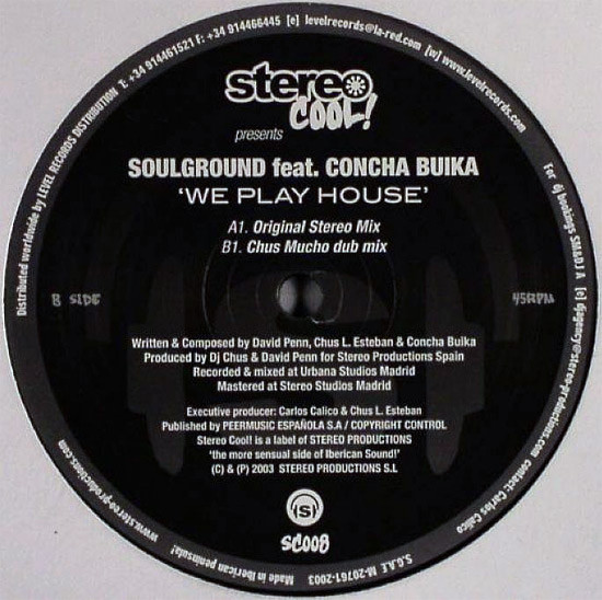 Soulground Feat. Concha Buika - We Play House | Stereo Cool! (SC008)