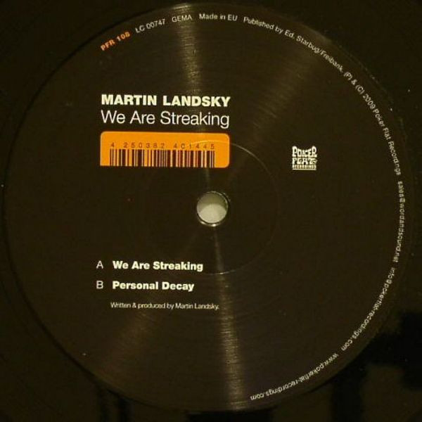 Martin Landsky - We Are Streaking | Poker Flat Recordings (PFR 108) - main Martin Landsky - We Are Streaking | Poker Flat Recordings (PFR 108) - main