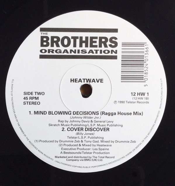 Heatwave - Mind Blowing Decisions | The Brothers Organisation (12HW1) - 4