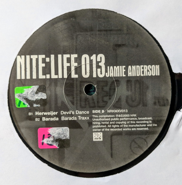 Jamie Anderson - Nite:Life 013 | NRK Sound Division (NRKMXV013) - 4 Jamie Anderson - Nite:Life 013 | NRK Sound Division (NRKMXV013) - 4