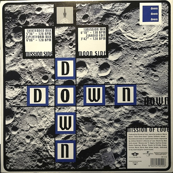 Mission Of Love - Down Down Down | Major Records (MR 12-00) - 2 Mission Of Love - Down Down Down | Major Records (MR 12-00) - 2
