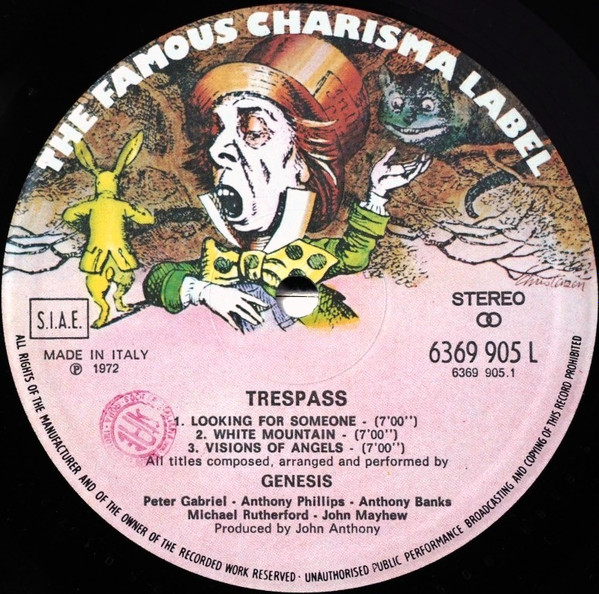 Genesis - Trespass | Charisma (6369 905) - 3
